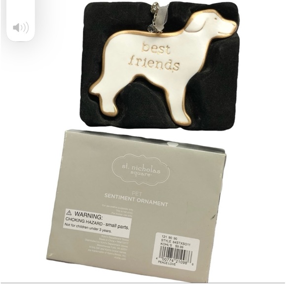 Dog Lover Bundle Magnet Frame Ornament Best Dog Ever NEW - Picture 4 of 7